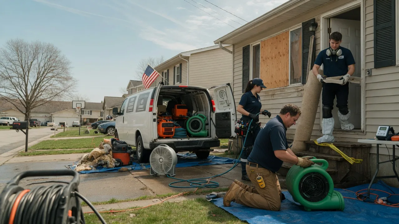 Water Damage Restoration in Kirkland, IL near me